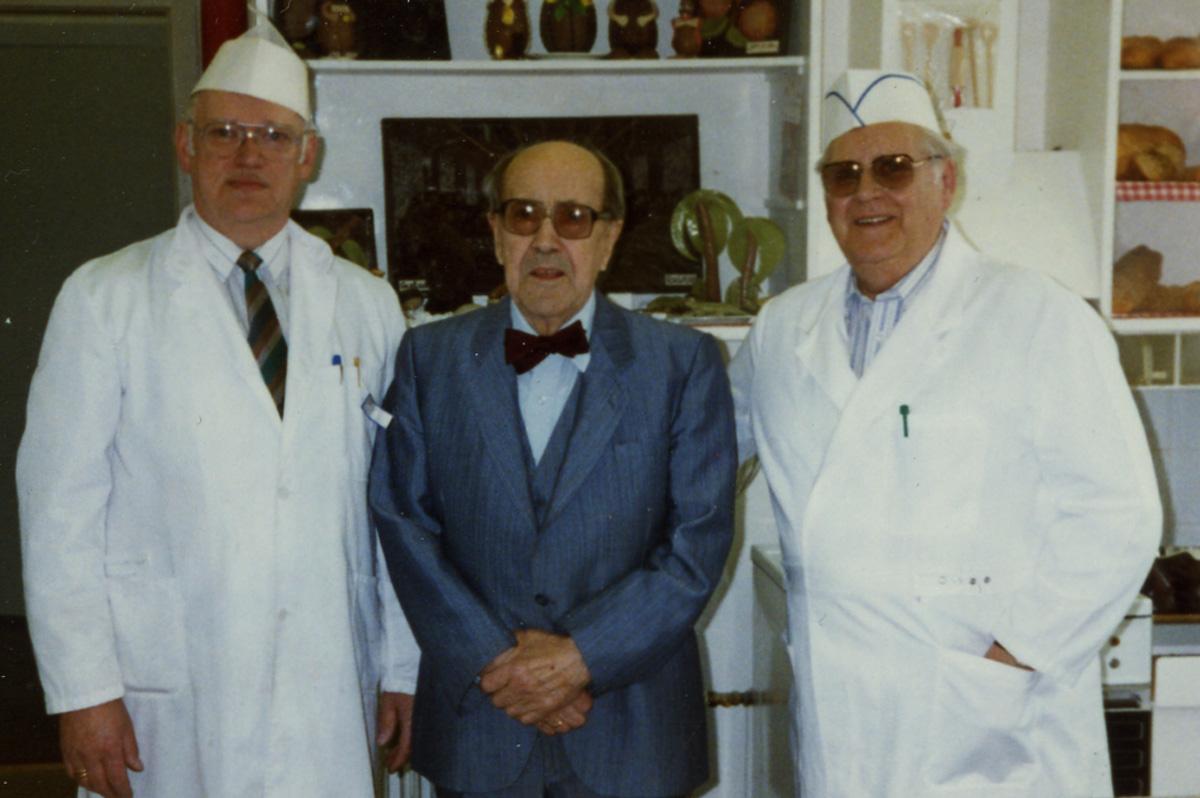 Þrír meistarar sem kenndu við skólann frá 1964 til 1996